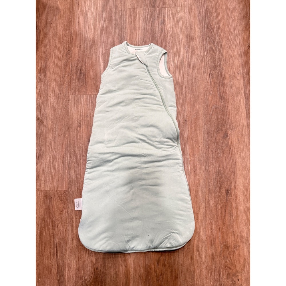 BubblePanda Bamboo Rayon Sleep Sack Wearable Blanket Sage Green 2.5 TOG Large L